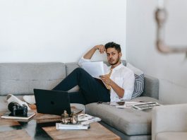 pensive photographer thinking over project mental processes side business